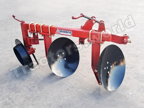 Arado de 2 discos (trator ambulante)