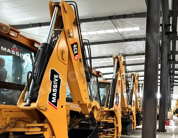 Massive 4CX Retroescavadeira em Moçambique