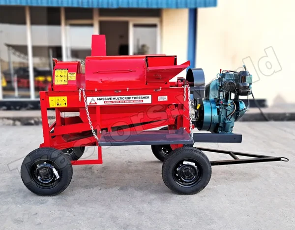 Debulhador Multicultivo com Motor Diesel de 5HP