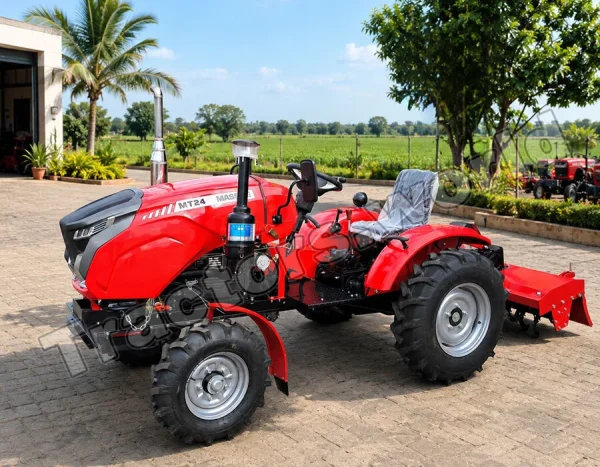MT-24 2WD Tractor With Rotary Tiller