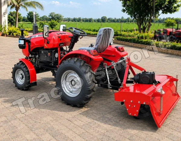 MT-24 2WD Tractor With Rotary Tiller