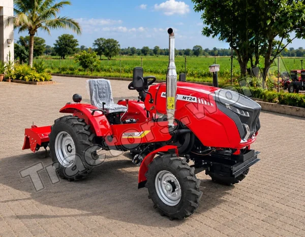 MT-24 2WD Tractor With Rotary Tiller