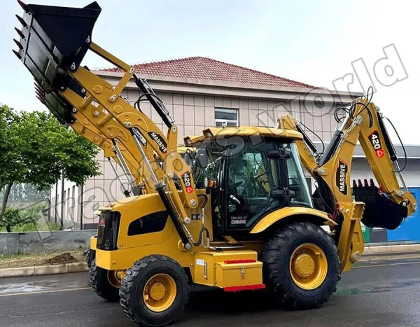 Massive 420 Backhoe loader In Mozambique