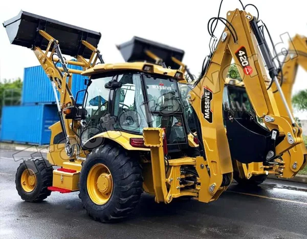 Massive 420 Backhoe loader In Mozambique