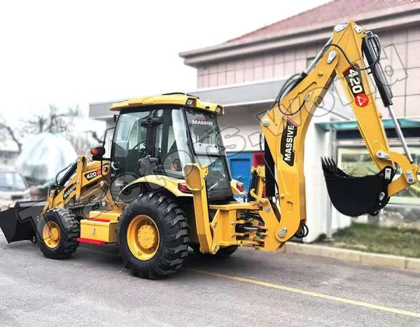 Massive 420 Backhoe loader In Mozambique