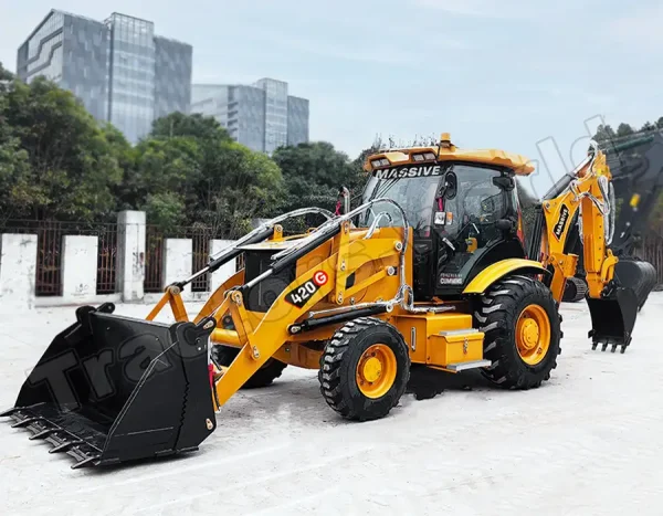 Massive 420G Backhoe Loader In Mozambique