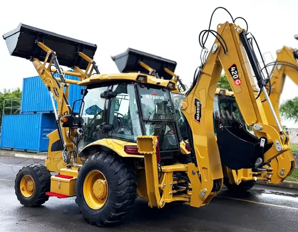 Massive 420G Backhoe Loader In Mozambique