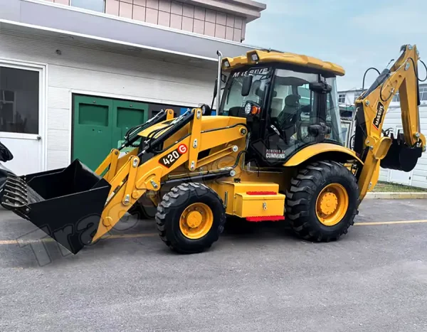 Massive 420G Backhoe Loader In Mozambique